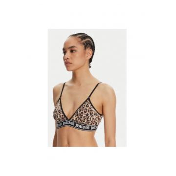 Sutien -  model 78PAJU03 CJUT3 - maro - fabric elastic
