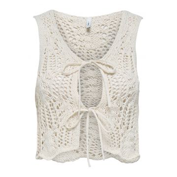Top dama  15343882 - Bumbac/Poliester - Bej