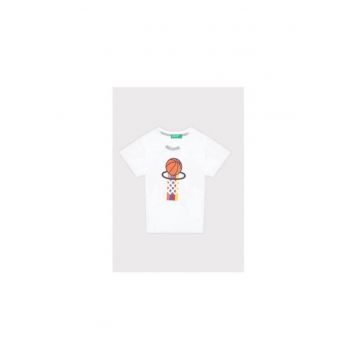 Tricou baieti -  208739658 - Bumbac - Alb