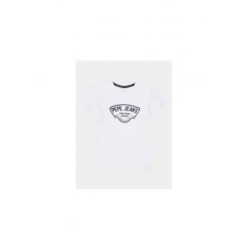 Tricou baieti -  303384203 - Bumbac - Alb