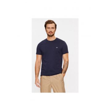 Tricou barbati -  303284268 - Bumbac - Albastru