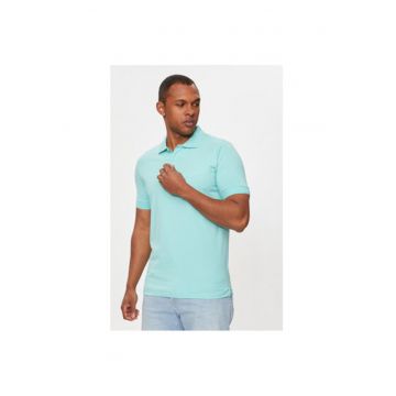 Tricou barbati -  303873264 - Bumbac - Albastru