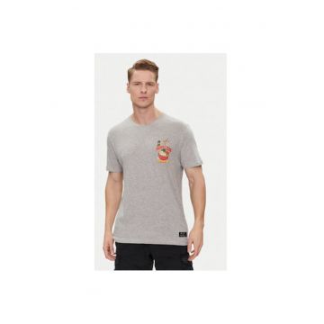 Tricou barbati -  303976736 - Bumbac - Gri