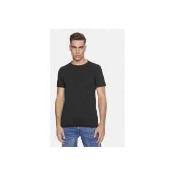 Tricou barbati -  304397134 - Bumbac - Negru