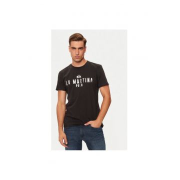Tricou barbati -  304749506 - Bumbac - Negru