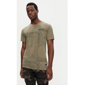 Tricou barbati -  528347 - Kaki - Bumbac