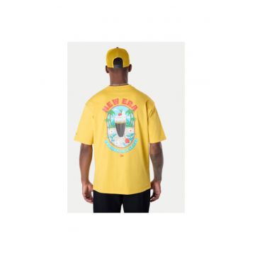 Tricou barbati  60596304 - Bumbac/Bumbac organic - Galben