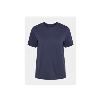Tricou dama -  303429089 - Bumbac - Bleumarin