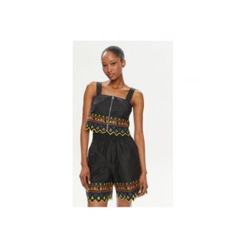 Tricou dama -  303502492 - Bumbac organic - Negru