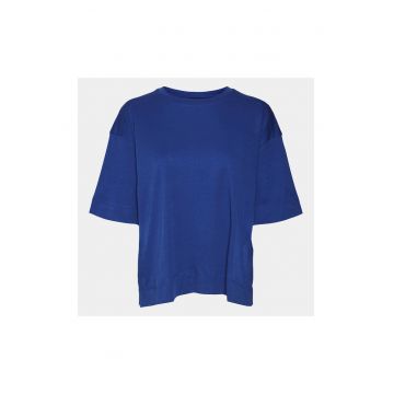 Tricou dama -  303614430 - Albastru - Bumbac