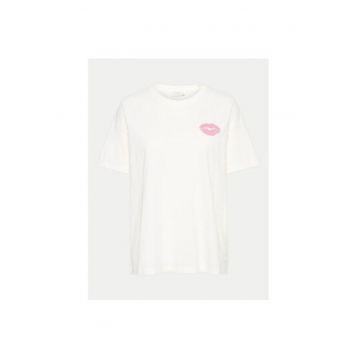 Tricou dama -  303964894 - Bumbac - Bej