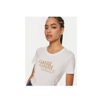 Tricou dama -  304202834 - Bumbac - Alb