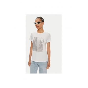 Tricou dama -  304218613 - Bumbac/Modal - Alb