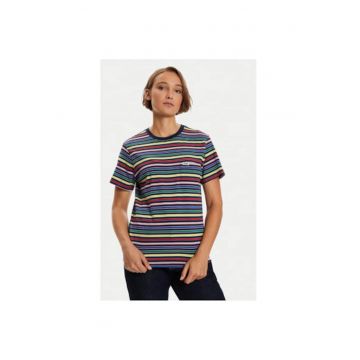Tricou dama -  304282614 - Bumbac - Multicolor