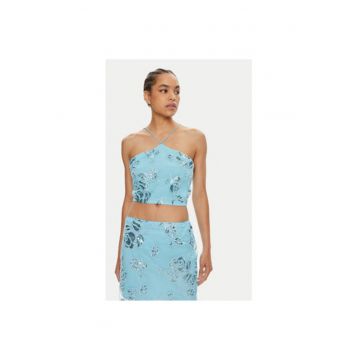 Tricou dama -  304471339 - Poliester reciclat - Albastru