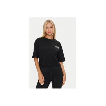 Tricou dama -  304552519 - Bumbac - Negru