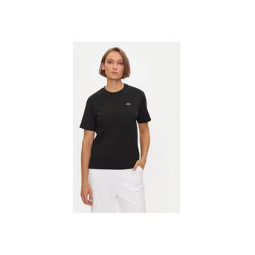 Tricou dama -  304582615 - Bumbac - Negru