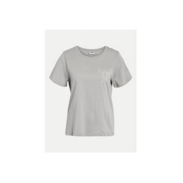 Tricou dama -  304689055 - Bumbac organic - Gri