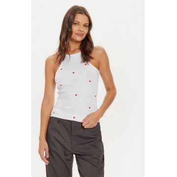 Tricou dama -  304736315 - Bumbac - Alb
