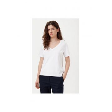 Tricou dama -  304830235 - Bumbac - 2XL INTL - Alb