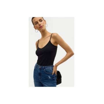 Tricou dama -  305069238 - Bumbac - Negru