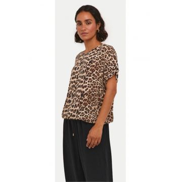 Tricou dama -  369254 - Maro - Viscoza -