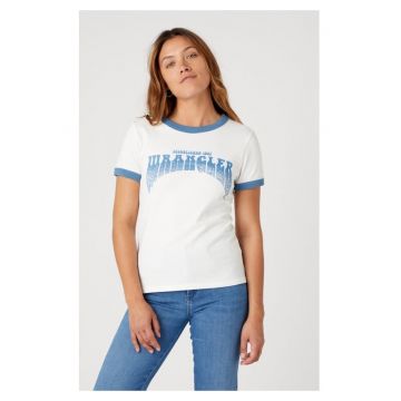 Tricou dama -  51150 - Bumbac - Alb