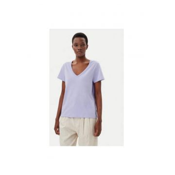 Tricou dama  723631-00 - Bumbac - Mov