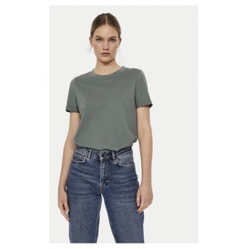 Tricou dama -  77675 - Bumbac - Verde
