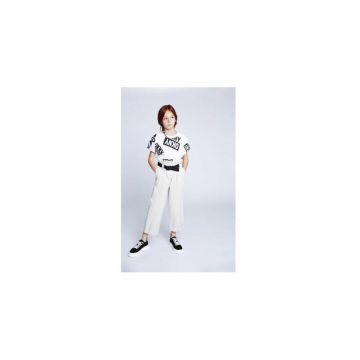 Tricou fete -  301988472 - Bumbac - 116 CM - Alb