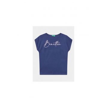 Tricou fete -  302095254 - Bumbac - Albastru