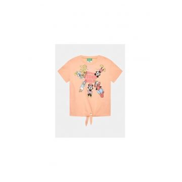 Tricou fete -  302465521 - Bumbac - Roz