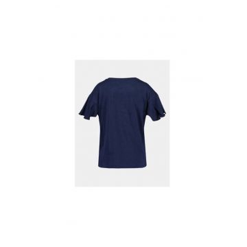 Tricou fete -  303571887 - Bumbac - 92 CM - Albastru