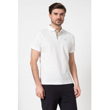 Tricou polo din pique