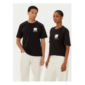 Tricou unisex -  305038708 - Bumbac organic - Negru