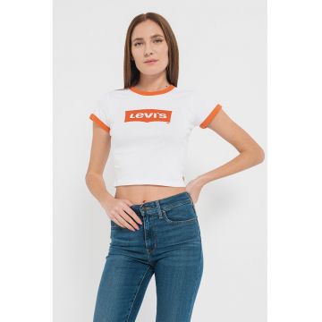Youth Tricou crop slim fit