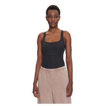 Maiou dama  poliester reciclat/elastan - negru