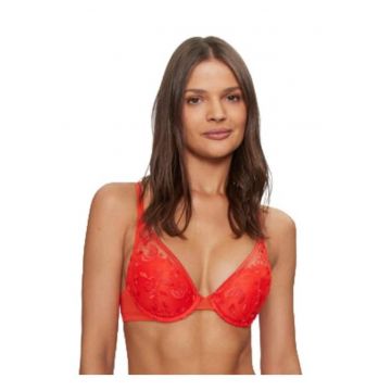 Sutien C22CNR 55 PHILTER - rosu flacara - 80E - 88% nylon - 12% elastan