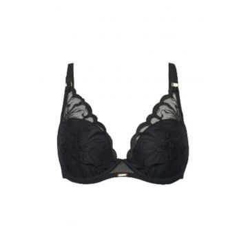 Sutien -  negru - poliamida - poliester - elastan