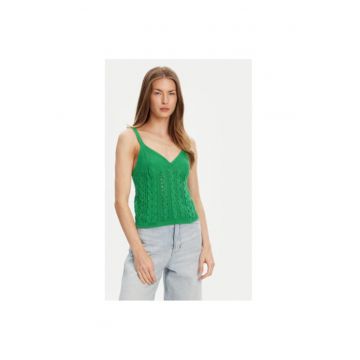 Top dama  101TDH01B - Bumbac - Verde