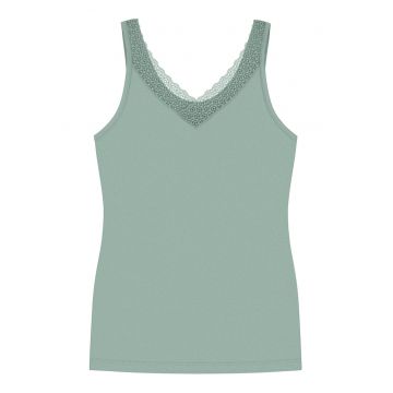Top dama  10221637 - Modal/Elastan - Verde