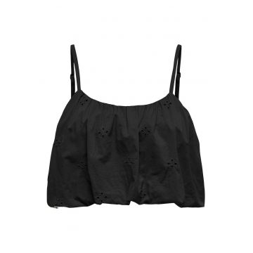Top dama  15342566 - Bumbac organic/Bumbac - Negru