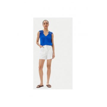 Top dama  251-OJOIE - Poliester - Albastru
