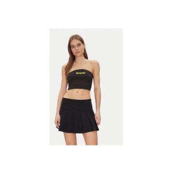 Top dama  61310127 - Poliester - Negru