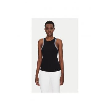 Top dama  FS25ST2009J401R9 - Bumbac - Negru