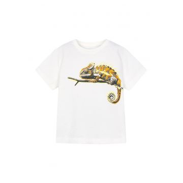 Tricou baieti  3045 - Bumbac - Alb