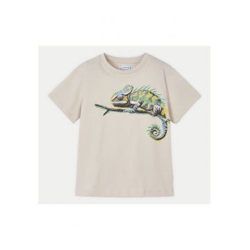 Tricou baieti  3045 - Bumbac - Bej