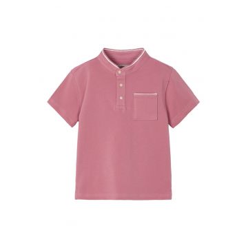 Tricou baieti  3102 - Bumbac/Elastan - Roz
