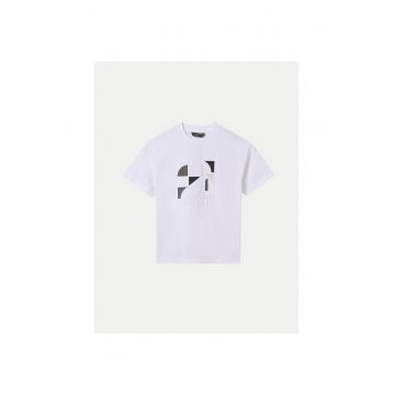 Tricou baieti  6002 - Bumbac - 10 - Alb