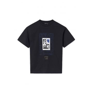 Tricou baieti  6005 - Bumbac - Negru